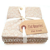 Κλασικό Μπεζ Χρώματα Fat Quarters, Pack 6