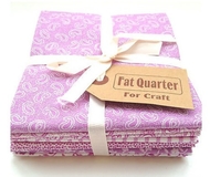 Classic Lilac Colours Fat Quarters, Pack of 6