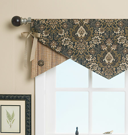 Reversible Window Valance B5582 One Size - Haberdashery Online