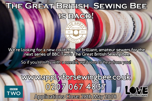 Great British Sewing Bee application