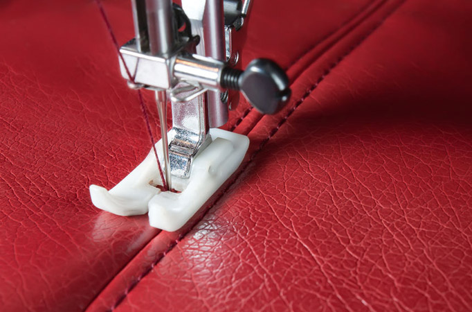 How you can sew leather with your home sewing machine – GUR – The Sewing  Lounge