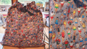 Carol Egan's wonderful drawstring bag