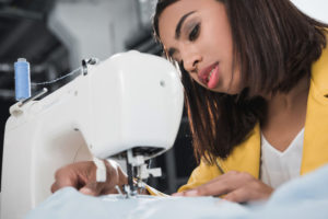 Sewing at home during self-isolation