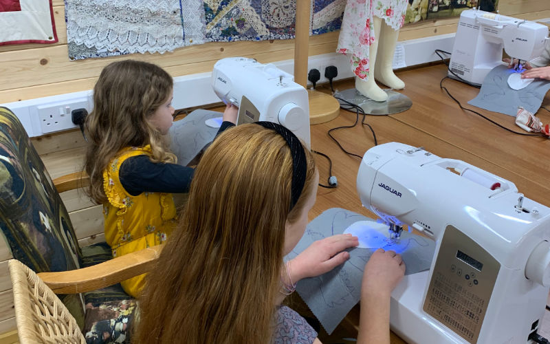 Nanny Kims Sewing Bee runs classes for adults as well as children