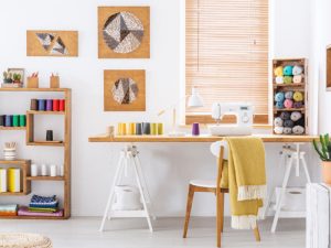 Tips on organising your sewing room from GUR Sewing Machines