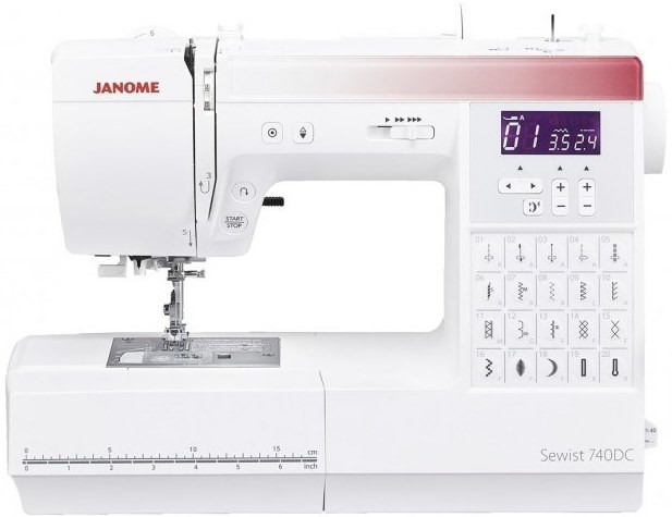 The Janome Sewist 740DC from GUR Sewing Machines