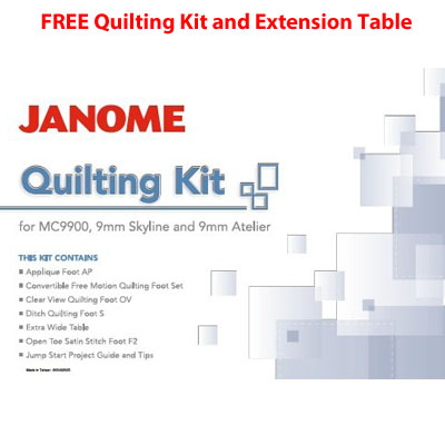 Janome JQ7 Quilting Kit Offer