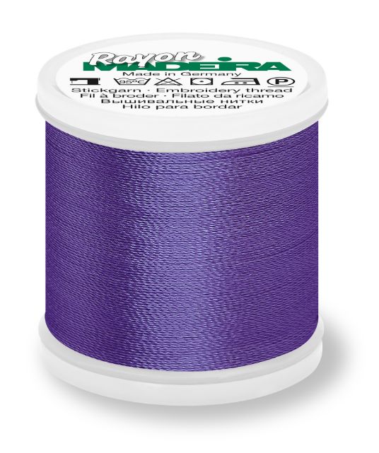 Madeira 9840_1330 | Rayon Embroidery Thread 200m | Deep Hyacinth