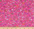 Bitty Blooms Pink Fabric  2