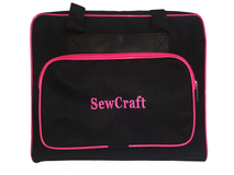 Black & Fuchsia Overlocker Bag