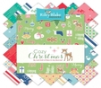 Cozy Christmas Rollie Pollie Fabric 40 Pack Jelly Roll Fabric 3