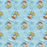 Disney Toy Story - Woody in Light Blue Fabric