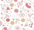 Disney Winnie the Pooh Fleece Fabric Flannel