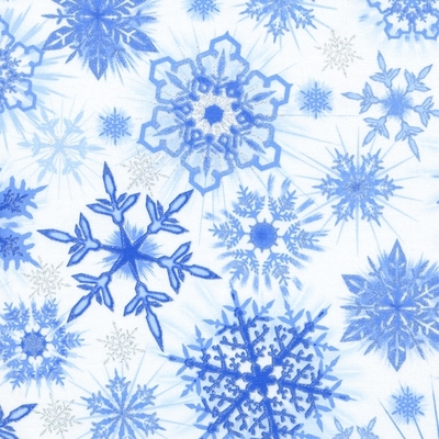 Frost Snowflake Fabric