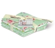 Green & White Summer Loft Fat Quarters, 5 Pack  2