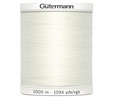 Gutermann Sew All Thread | 1000m | Off White 111 