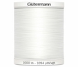 Gutermann Sew All Thread | 1000m | White 800 