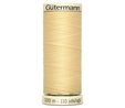 Gutermann Sew All Thread | 100m | Creamy Yellow 325 