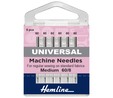 Hemline Sewing Machine Needles: Universal: Extra Fine - Size 60/8: 6 Pieces 