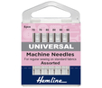 Hemline Sewing Machine Needles: Universal: Mixed: 6 Pieces 