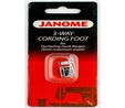 Janome 200126009 | 3 Way Cording Sewing Foot | Category A  2