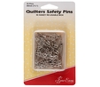 Sew Easy Open-Plated Quilter Safety Pins 30mm  2