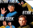 Star Trek Classic Kirk & Spock Fleece Fabric  2