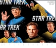 Star Trek Classic Kirk & Spock Fleece Fabric Flannel 3