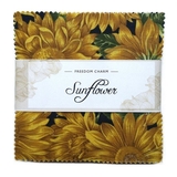 Sunflower Charm Pack Fabric 42 Pack