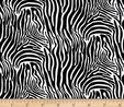 Zebra Skin African Safari Fabric Crafting 2